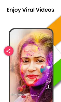 Short Video App MV Lamour Master StatusVideo India android App screenshot 3